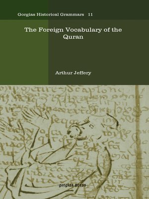 cover image of The Foreign Vocabulary of the Quran